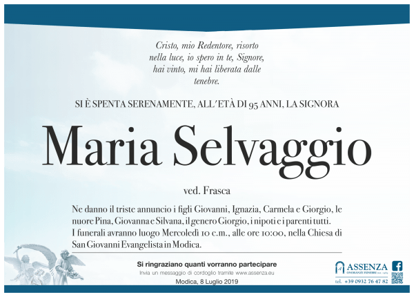 Maria Selvaggio